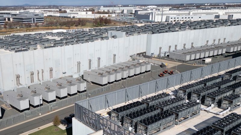 Data centers create 'heat islands' and heat the land around them by 16 degrees | CNN