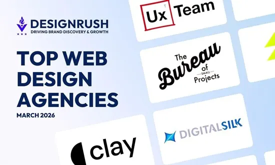 DesignRush Spotlights Top 10 Web Design Agencies for Best-performing Websites in March 2026.