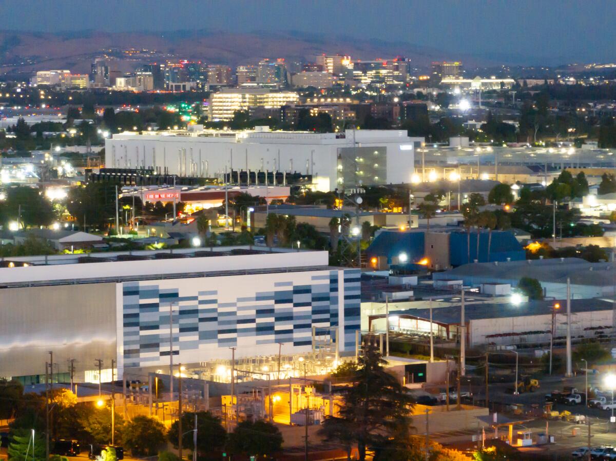 NTT, Vantage Data Center and the city of San José.