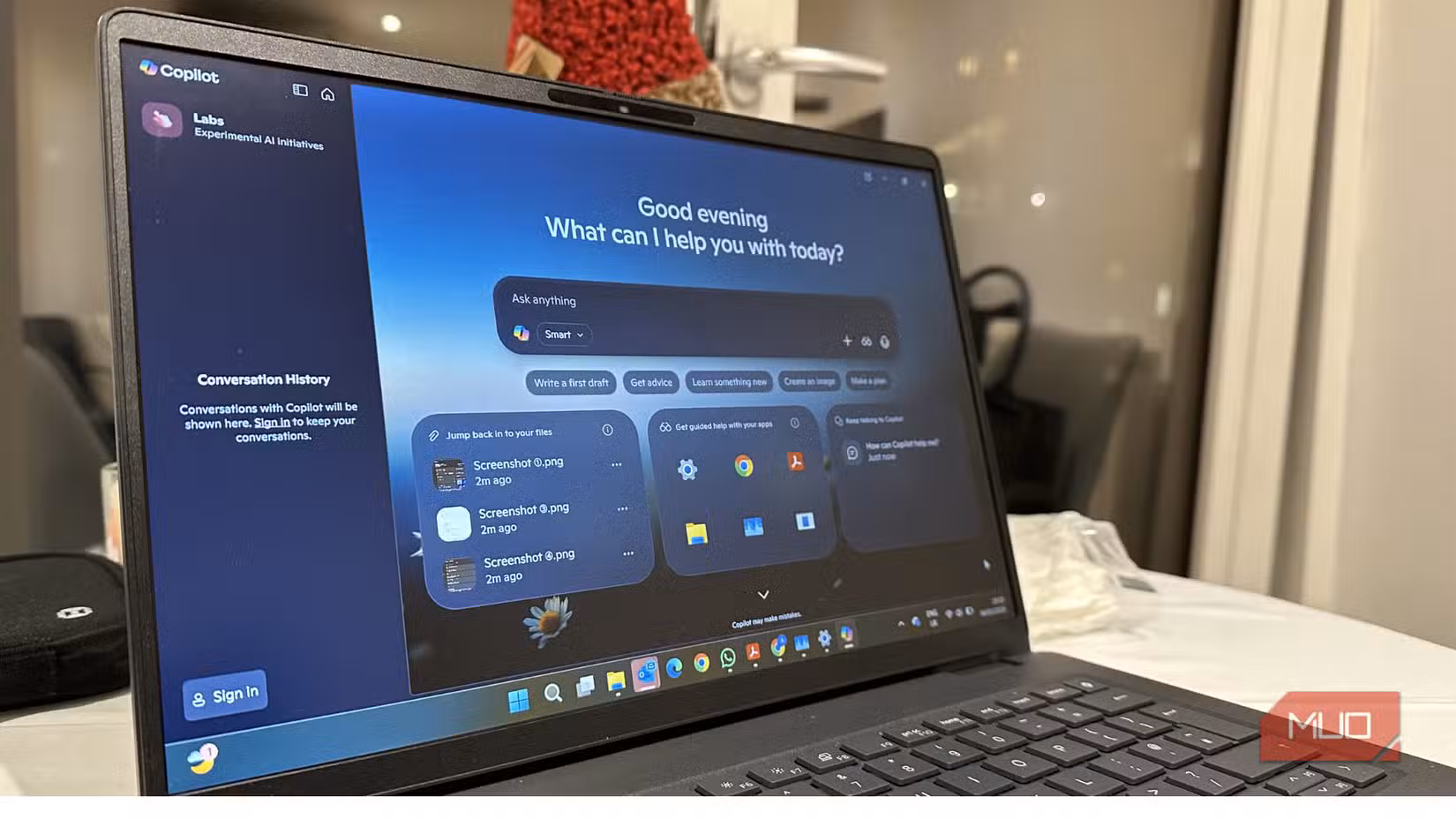Copilot on Windows 11