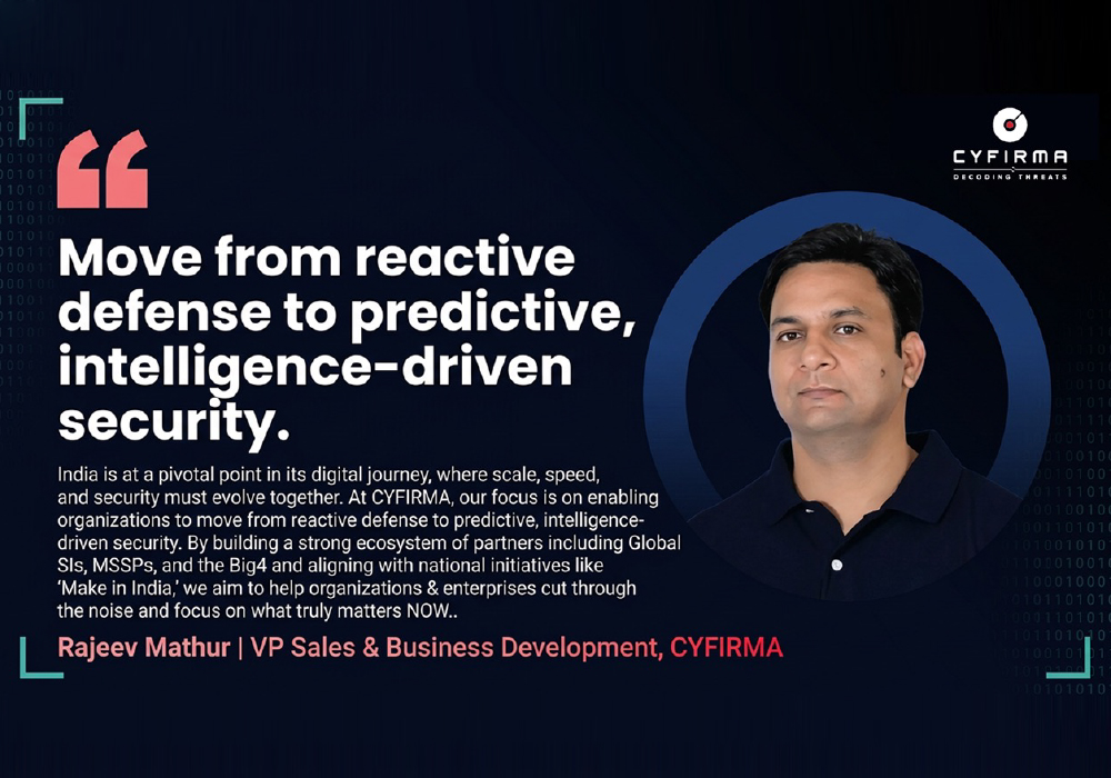 CYFIRMA Strengthens Commitment to India Through Strategic Investments and Leadership Expansion